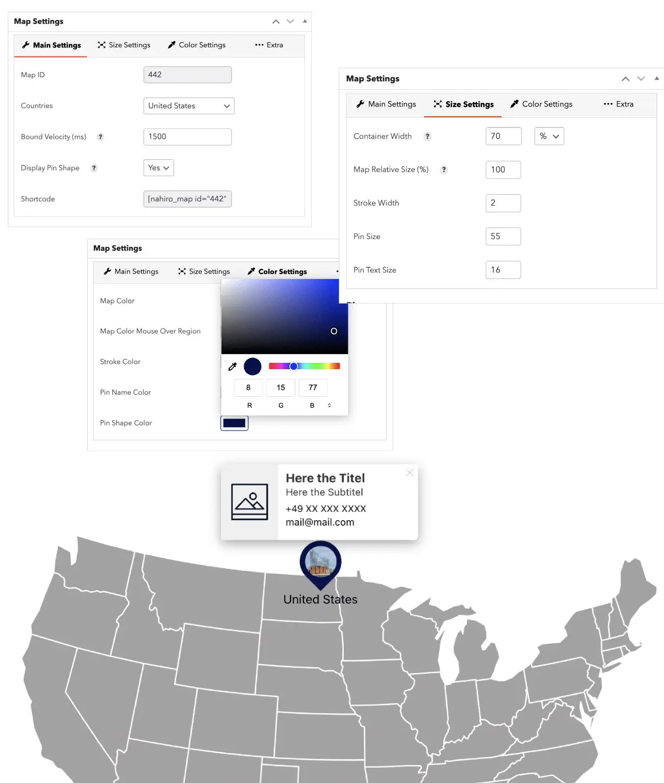 WordPress store locator without Google Maps Plugin 2025