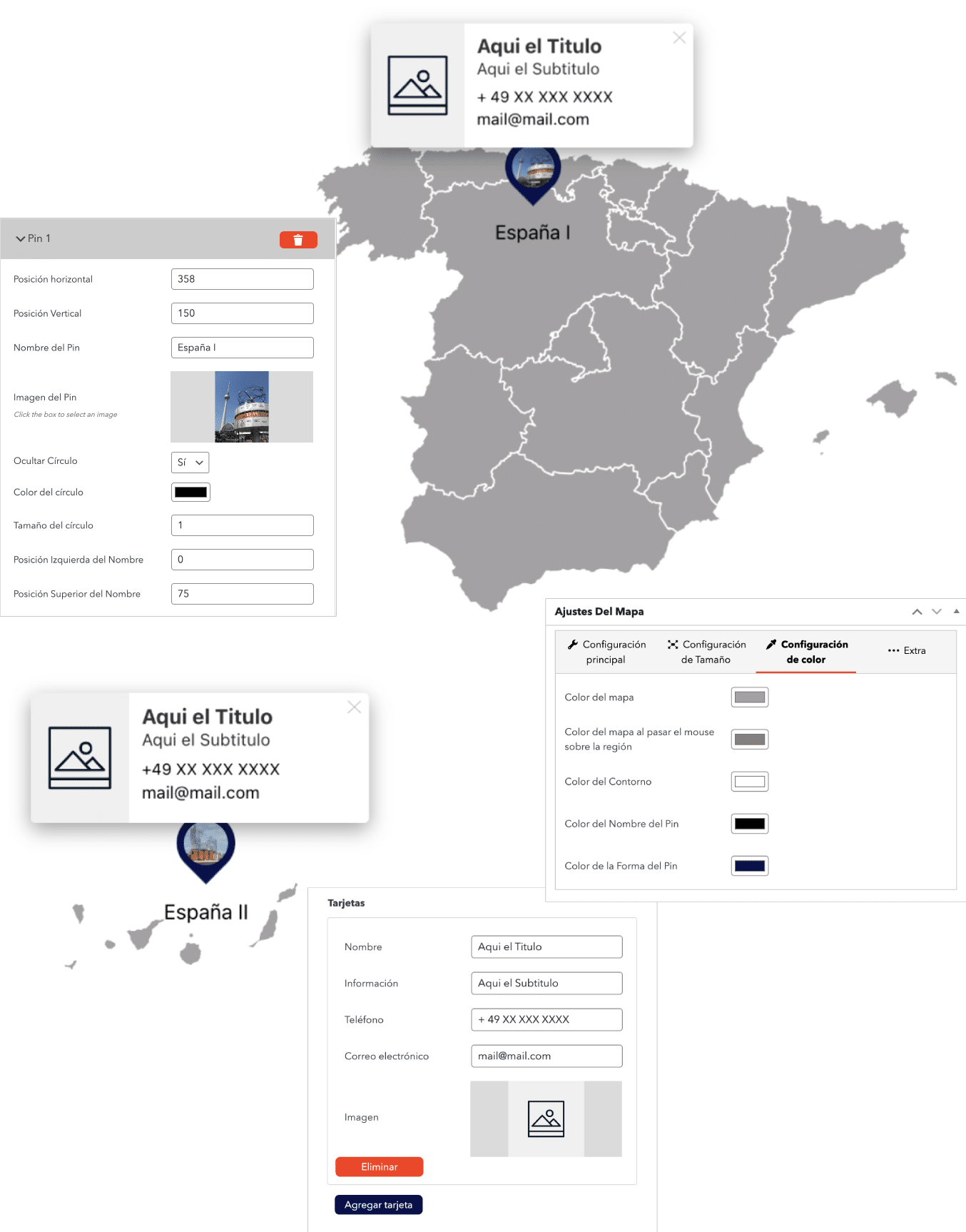 Wordpress Mapa Localizaciones